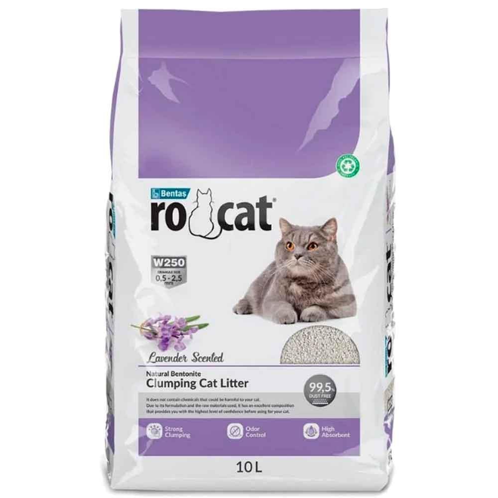 RoCat Kedi Kumu 10 LT Lavanta Kokulu