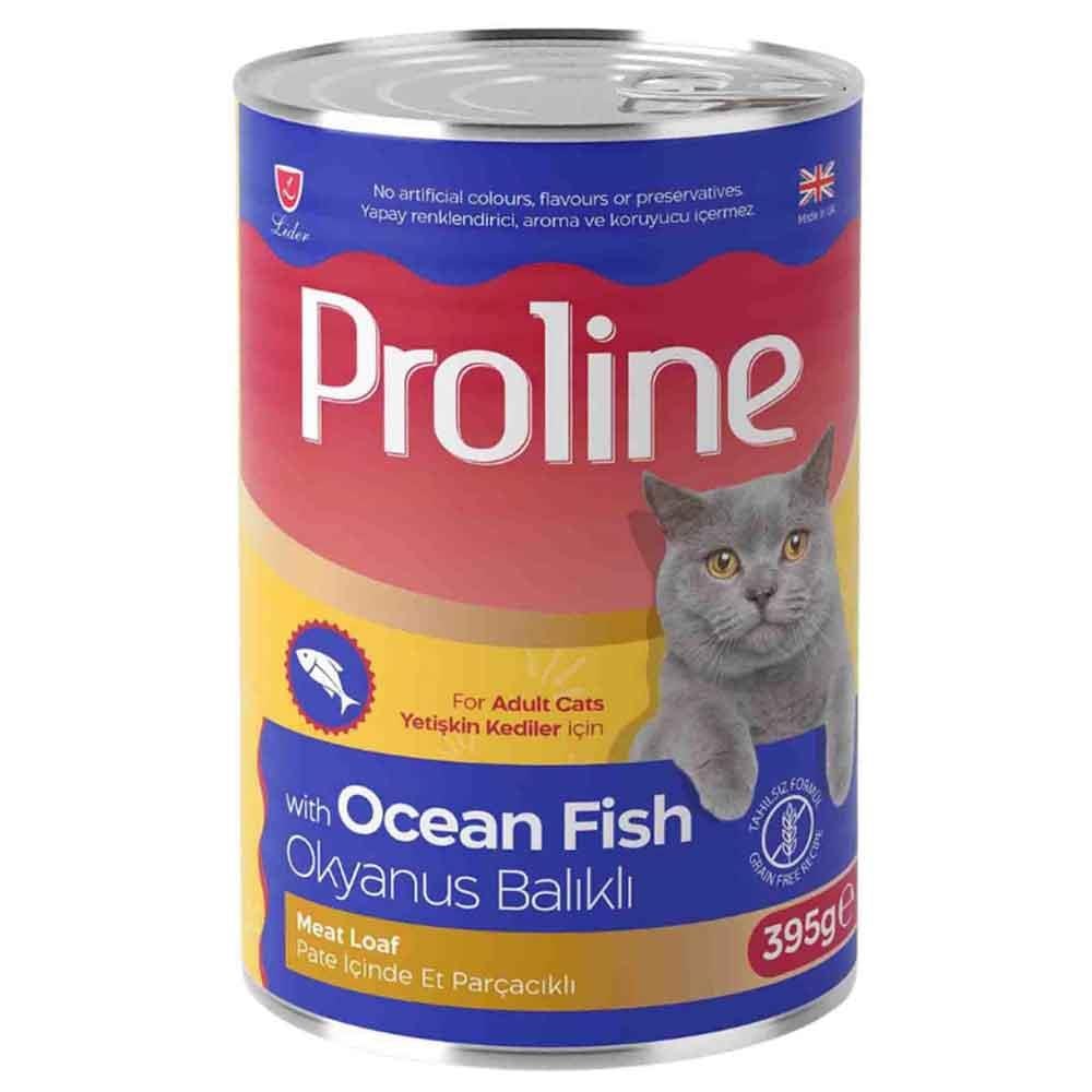 Proline Kedi Konserve Maması Pate Okyanus Balıklı 395 Gr