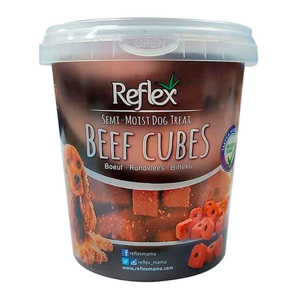 Reflex Semi-Moist Biftekli Küp Köpek Ödülü 500 Gr