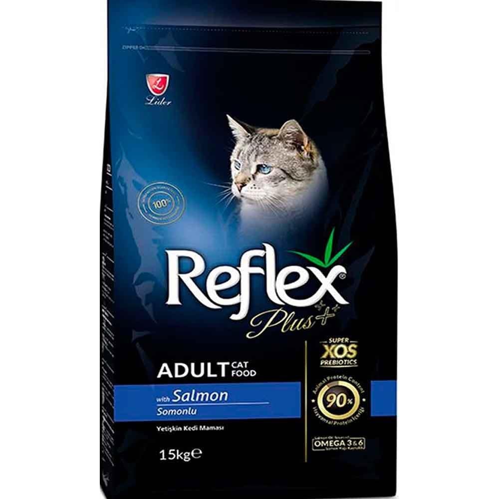 Reflex Plus Somonlu Yetişkin Kedi Maması 15 Kg