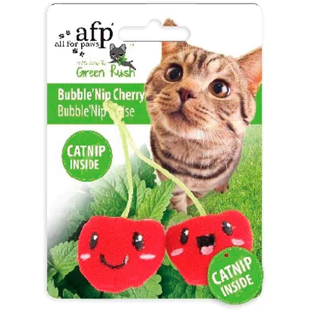 AFP Green Kedi Oyuncağı Peluş Kiraz