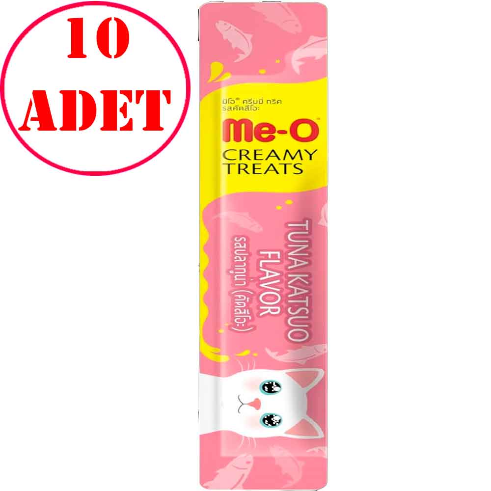 Meo Ton Balıklı ve Katsuo Balıklı Likit Kedi Ödülü Tekli 15 Gr 10 AD