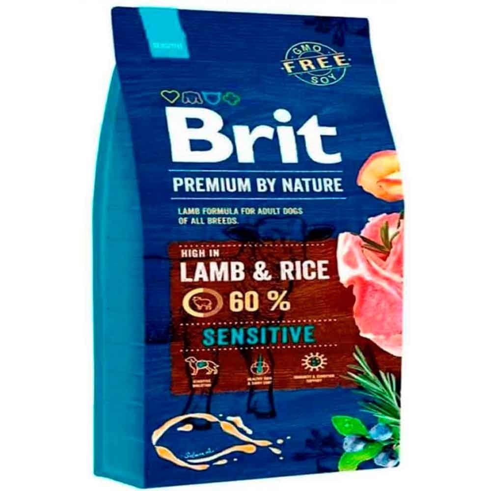 Brit Premium Sensitive Kuzulu Yetişkin Köpek Maması 15 kg