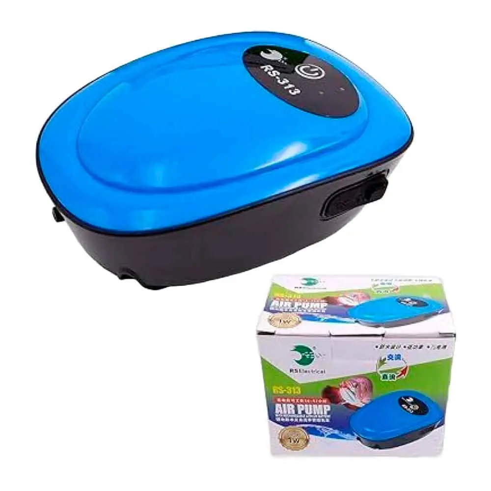 RS 313 Şarjlı Akvaryum Hava Motoru 1,5 L/Min 1 W