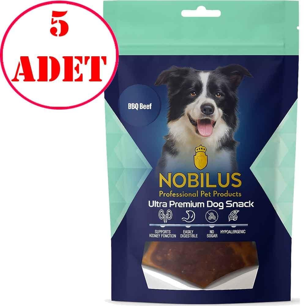 Nobilus Köpek Ödül Maması Barbekü Soslu Biftek 80 Gr 5 AD