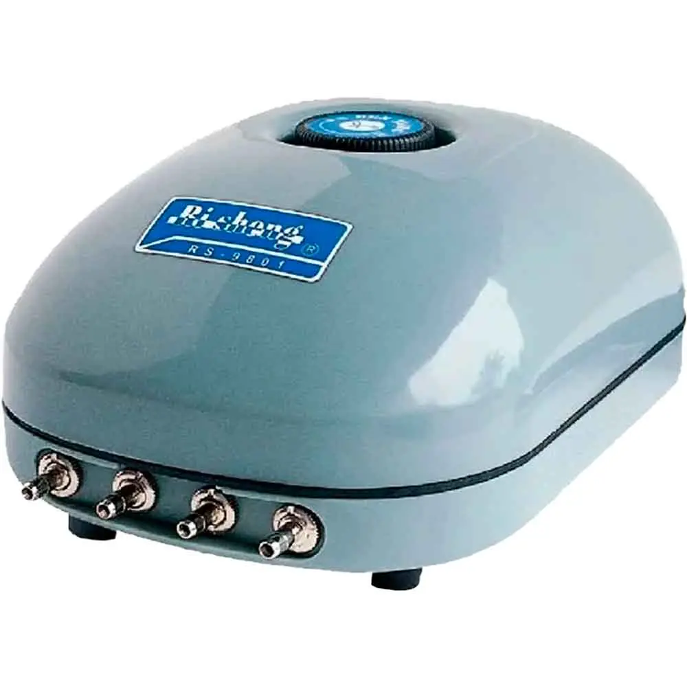 RS 8801 Dört Çıkışlı Ayarlı Akvaryum Hava Motoru 10 L/Min 10 W
