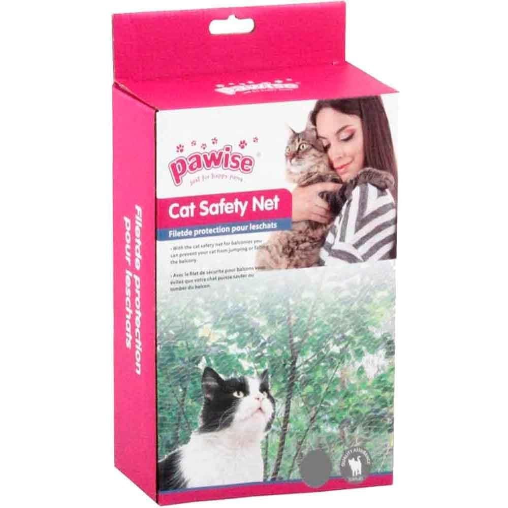 Pawise Balkon Ve Pencere Kedi Koruma Ağı Şeffaf 2X1,5 Mt
