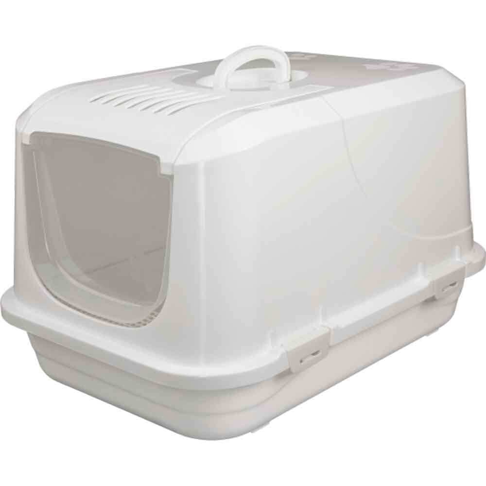 Amazon Kapalı Kedi Tuvaleti Beyaz L