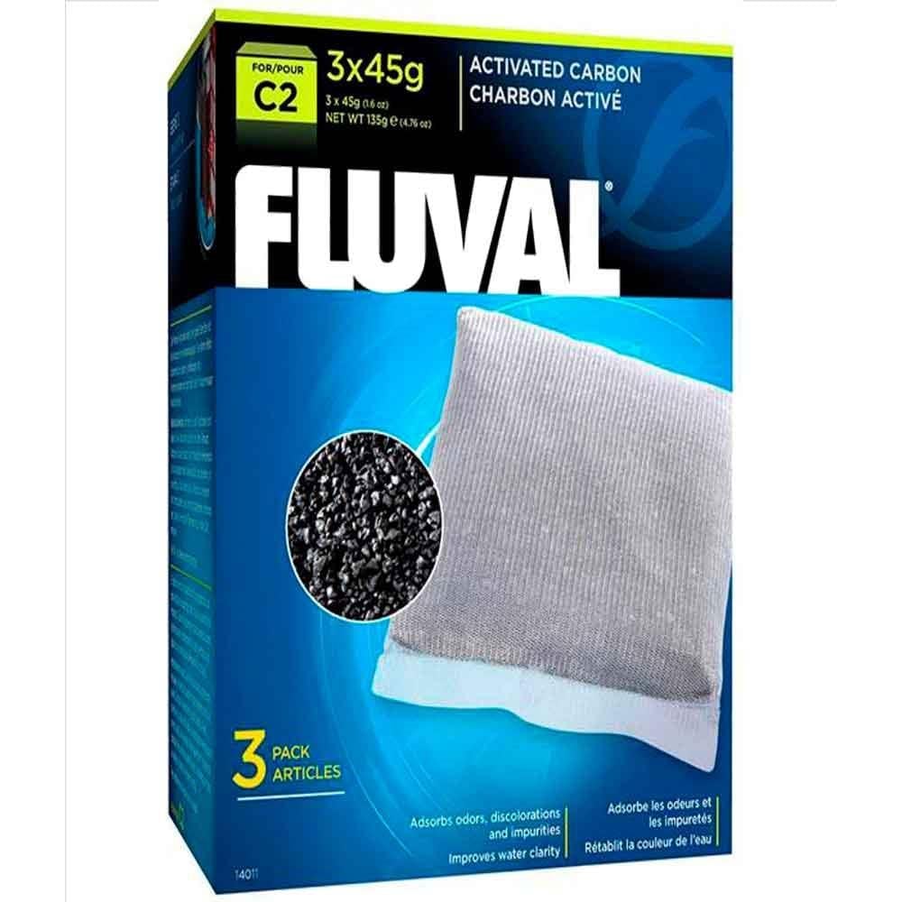 Fluval Akvaryum C2 Filtre Karbonu 3x45 Gr