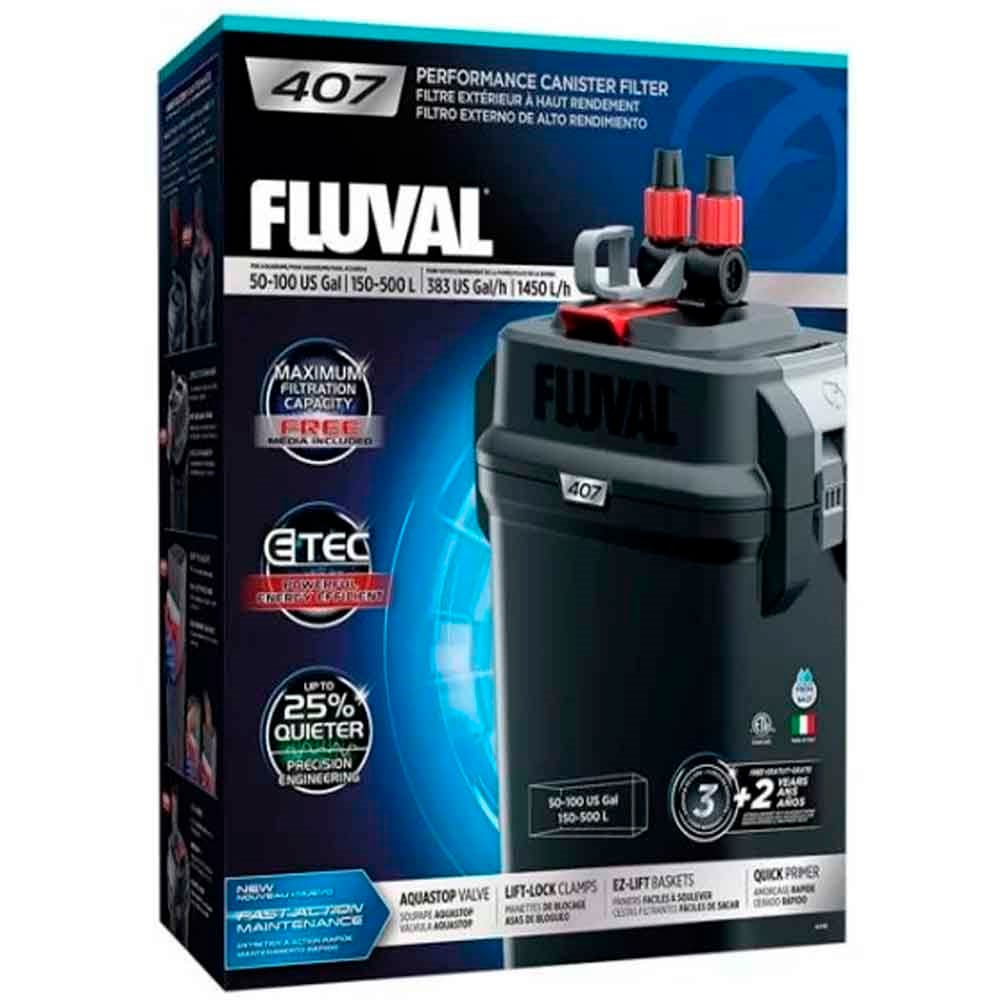 Fluval 407 Dış Filtre 1450L/H