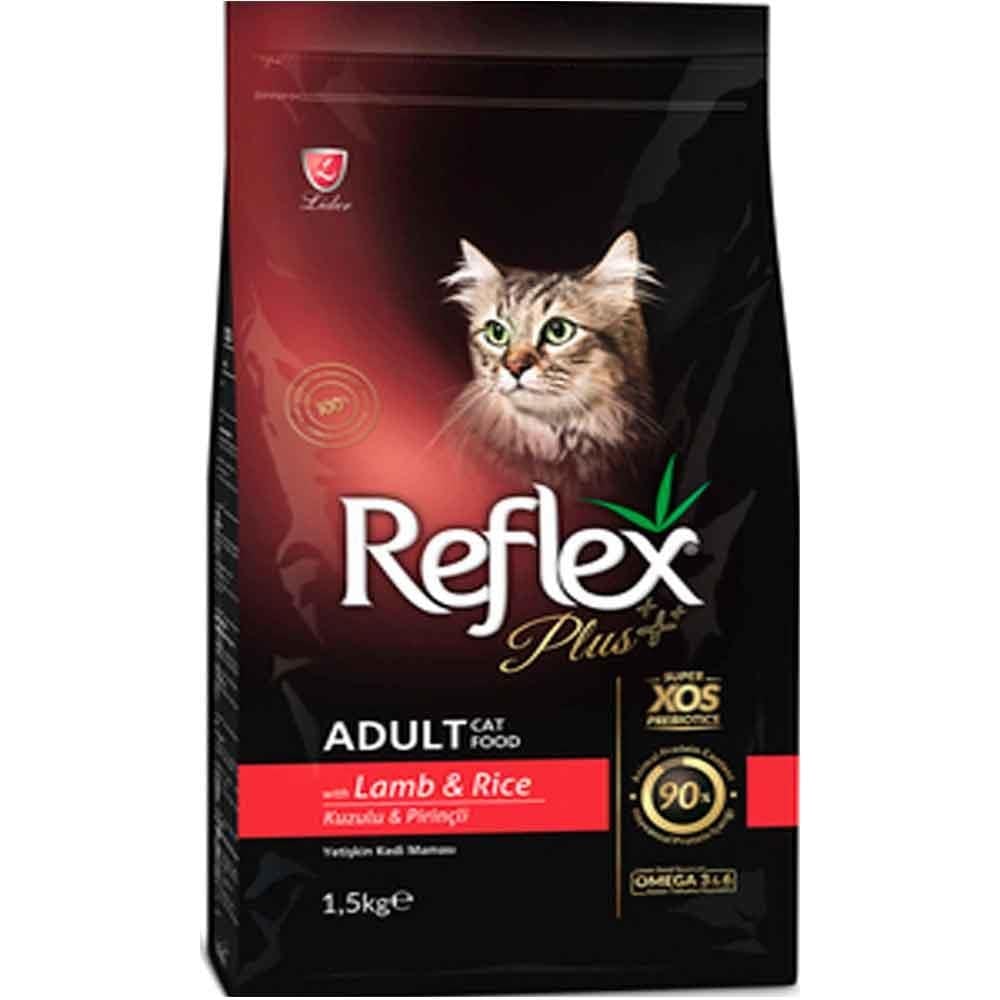 Reflex Plus Kedi Maması Kuzu Etli 1,5 Kg