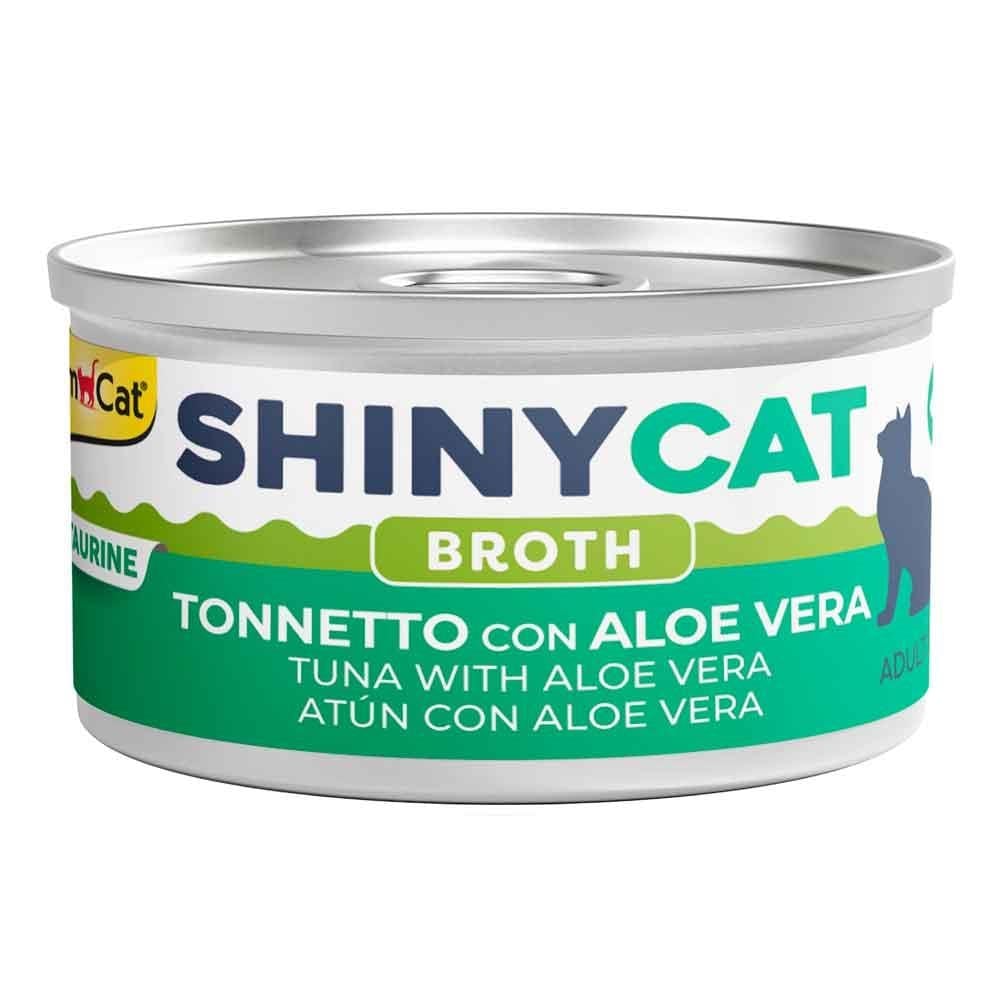 Gimcat Shinycat Kedi Konservesi Aloe Veralı Ton Balıklı 70 Gr