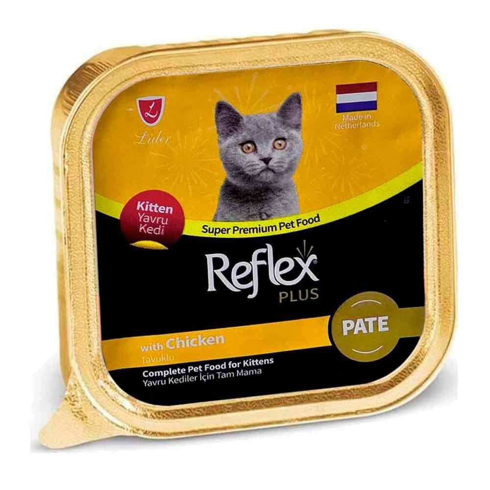 Reflex Plus Pate Tavuklu Yavru Kedi Konservesi 85 Gr