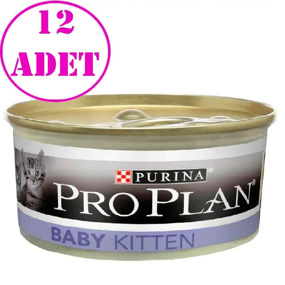 Pro Plan Babycat Tavuklu Yavru Kedi Konservesi 85 gr 12 AD