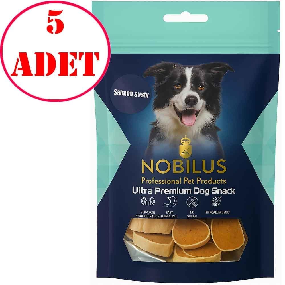 Nobilus Köpek Ödül Maması Somon Sushi 80 Gr 5 AD