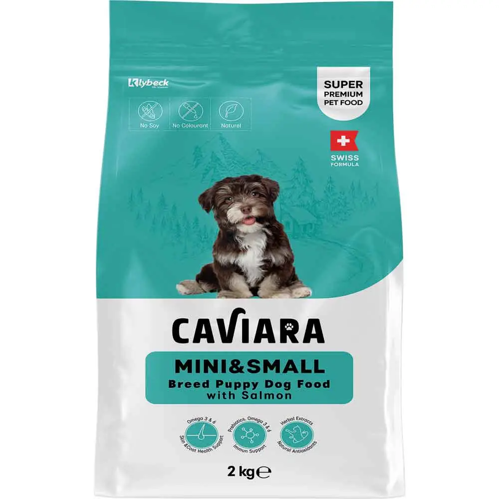 Caviara Somonlu Mini & Küçük Irk Yavru Köpek Maması 2 Kg