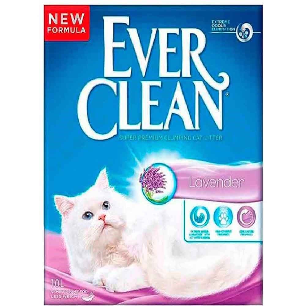 Ever Clean Lavander Topaklaşan Kedi Kumu 10 Lt