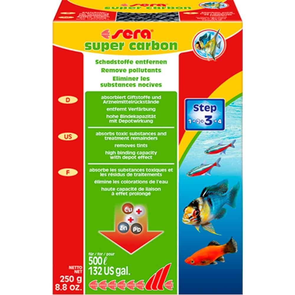 Sera Süper Aktif Karbon 250 GR