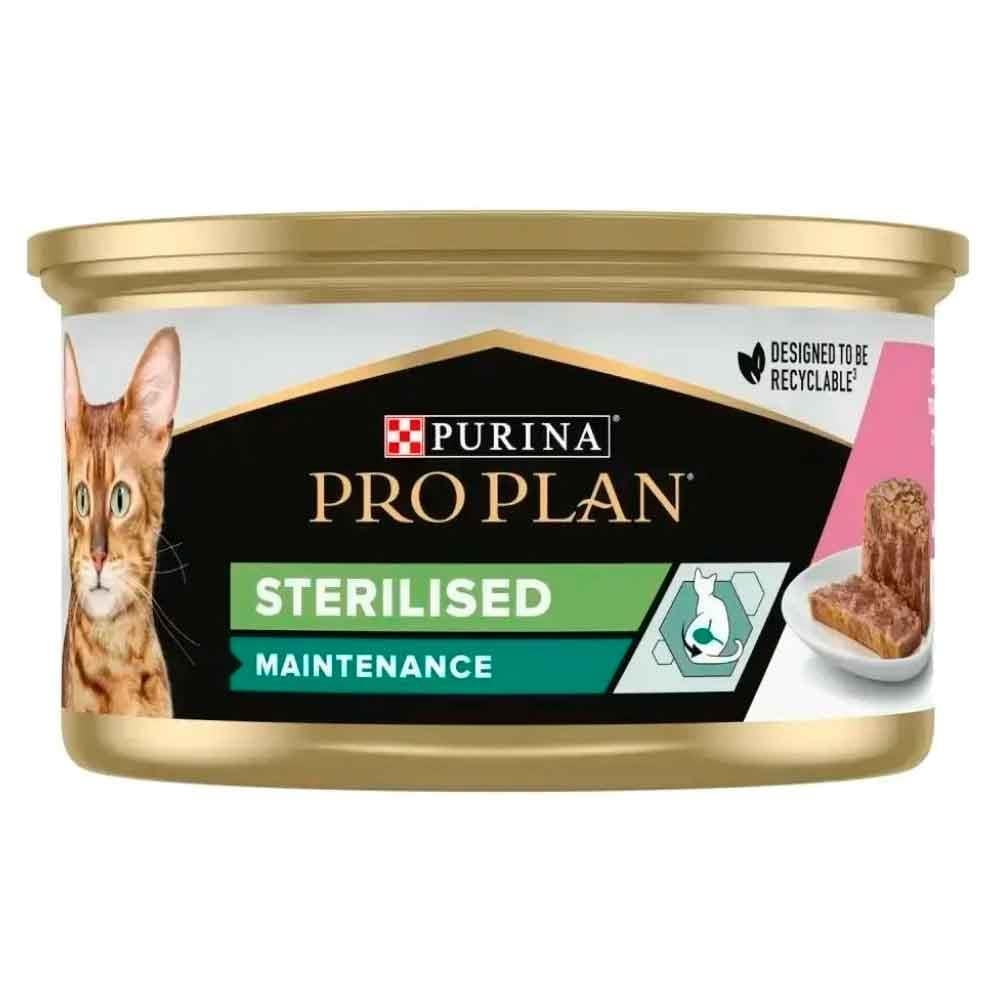 Proplan Kedi Konservesi Ton Balıklı ve Somonlu Kısırlaştırılmış 85 Gr