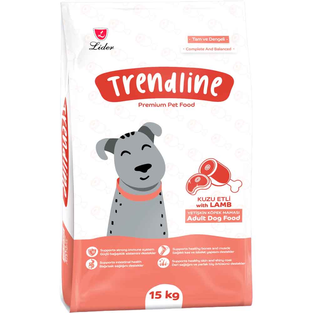 Trendline Köpek Maması Kuzu Etli 15 Kg