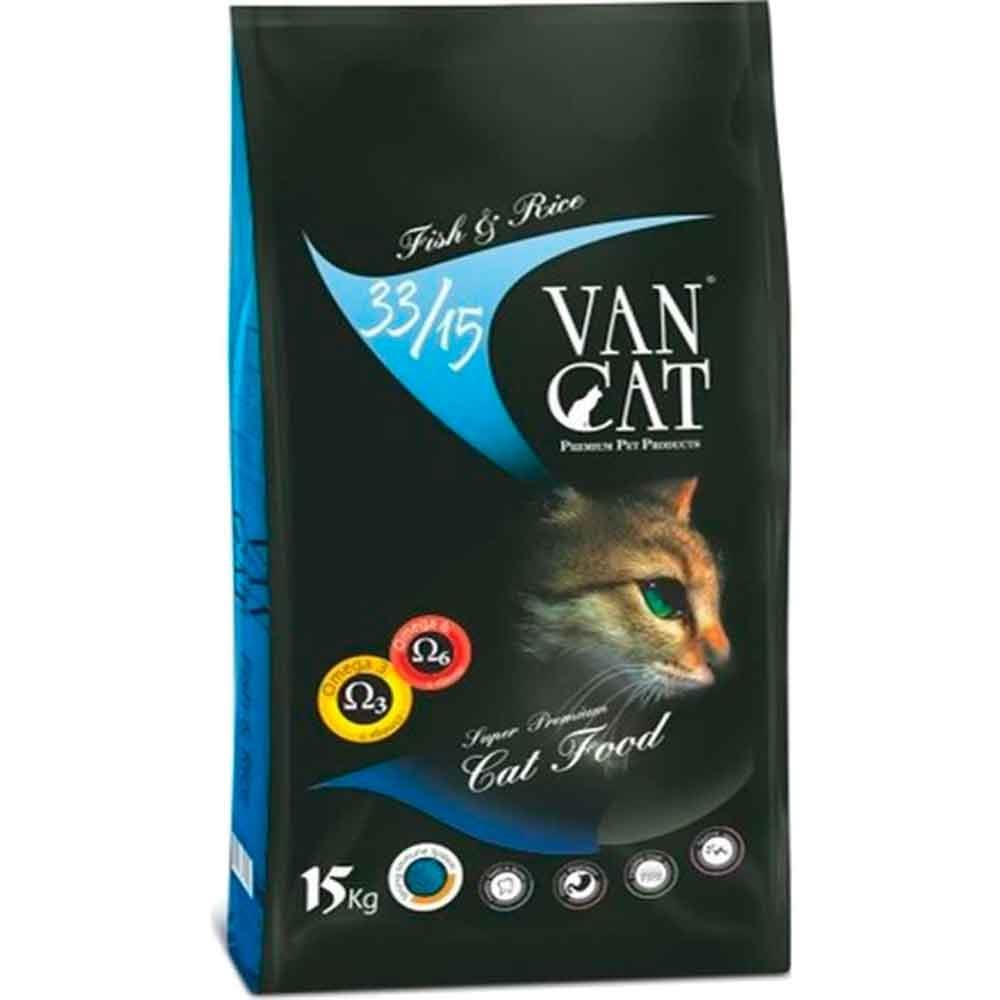 Vancat Kedi Maması Balıklı 15 Kg