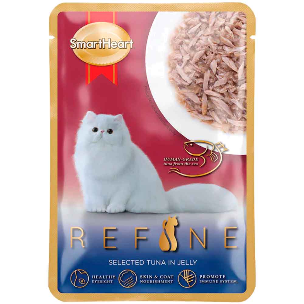 Smart Heart Refine Kedi Konservesi Jöle İçinde Ton Balıklı 70 Gr