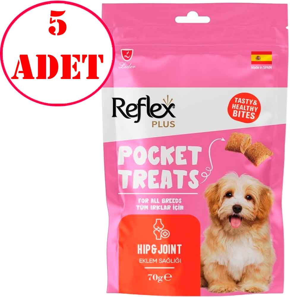 Reflex Pocket Treats Joint Köpek Ödül Maması 70 Gr 5 AD