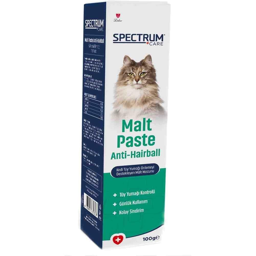 Spectrum Malt Paste Tüy Yumağı Kontrol Kedi Macunu 100 Gr