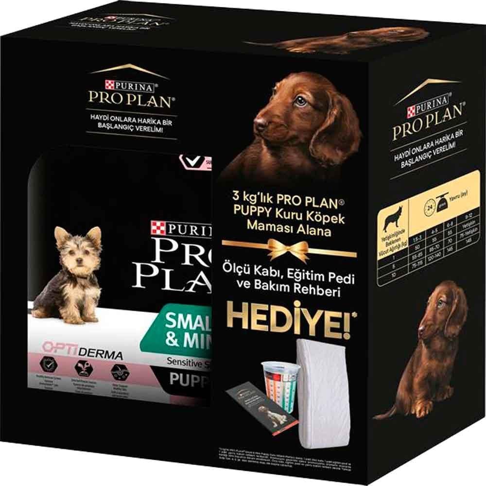 Pro Plan Puppy Mini Somonlu Köpek Maması 3 Kg Hediyeli