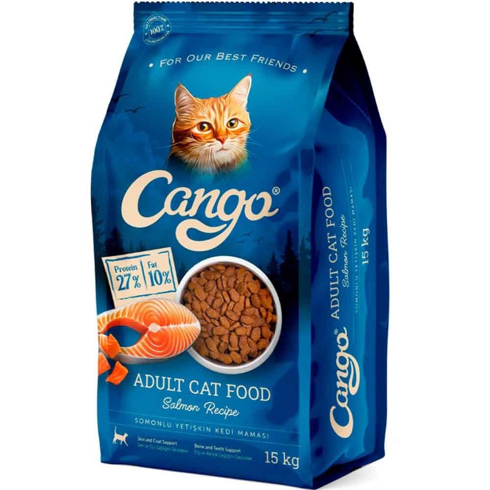 Cango Yetişkin Kedi Maması Somonlu 15 Kg