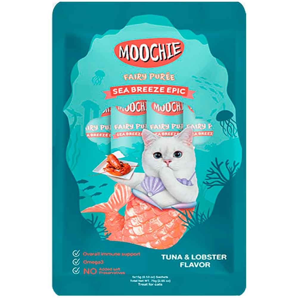 Moochie Sıvı Kedi Ödülü Ton İstakoz 5x15 Gr