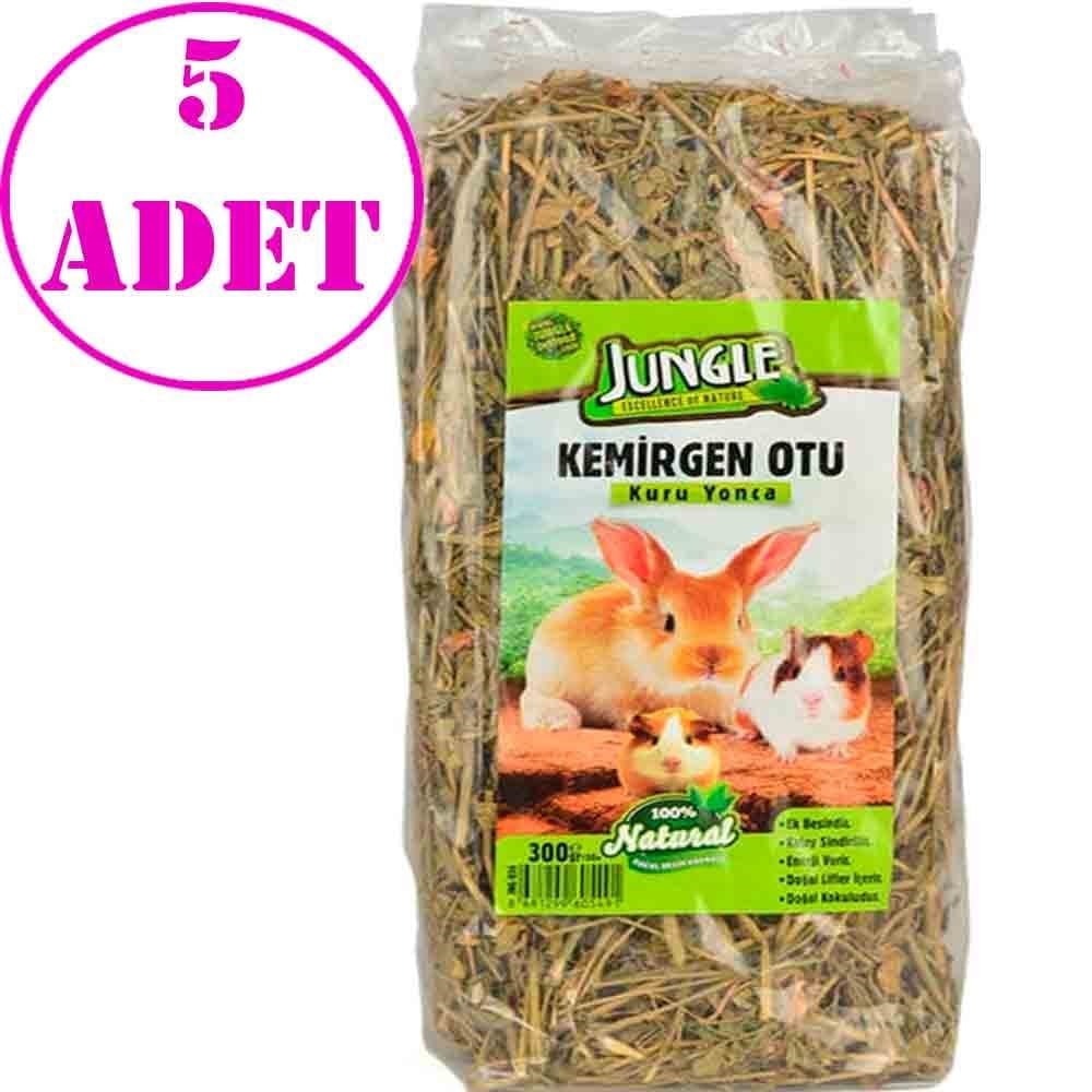 Jungle Eko Kuru Yonca Kemirgen Otu 300 Gr 5 AD