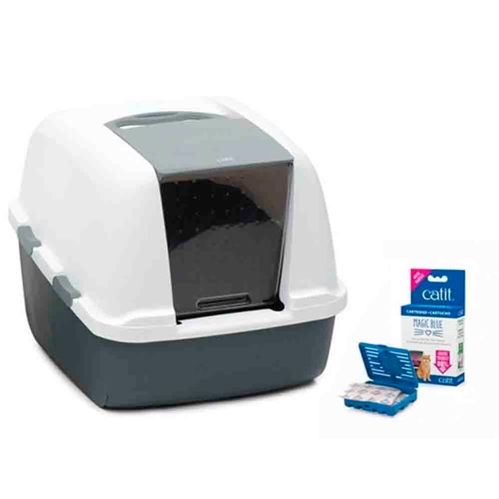 Catit Magic Blue Jumbo Kedi Tuvaleti 57-46,5-50 Cm