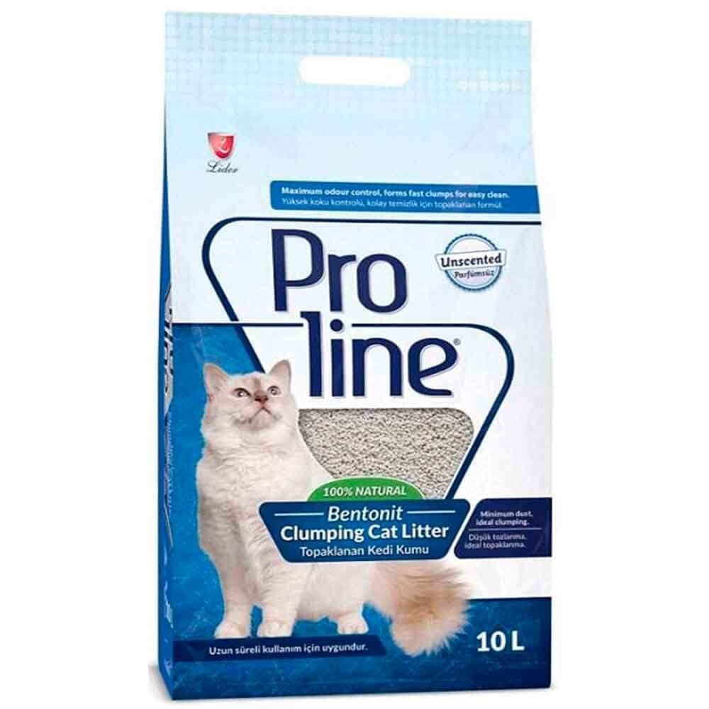 Pro Line Parfümsüz Kedi Kumu 10 LT