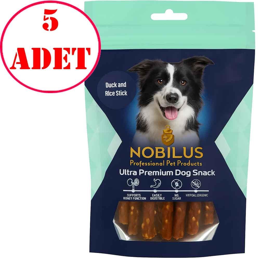 Nobilus Köpek Ödül Maması Ördek ve Pirinçli Çubuklar 80 Gr 5 AD