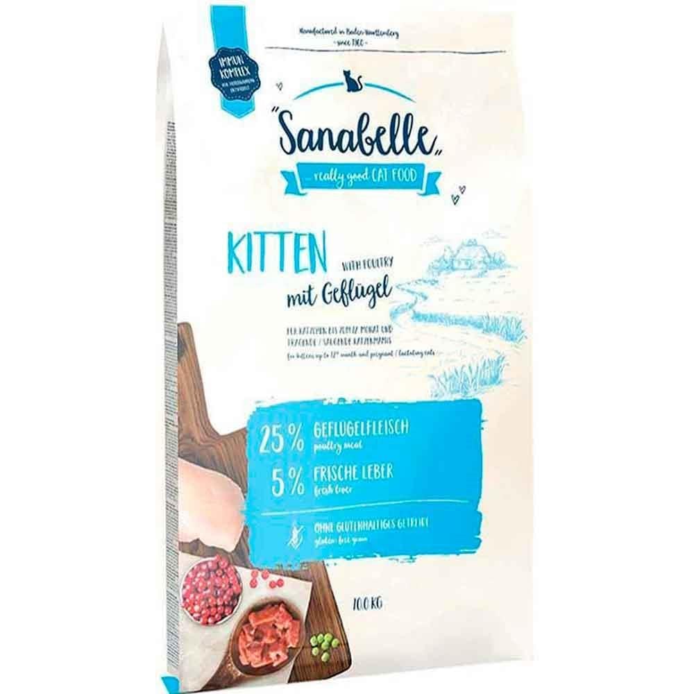 Sanabelle Kitten Tahılsız Yavru Kedi Maması 10 Kg