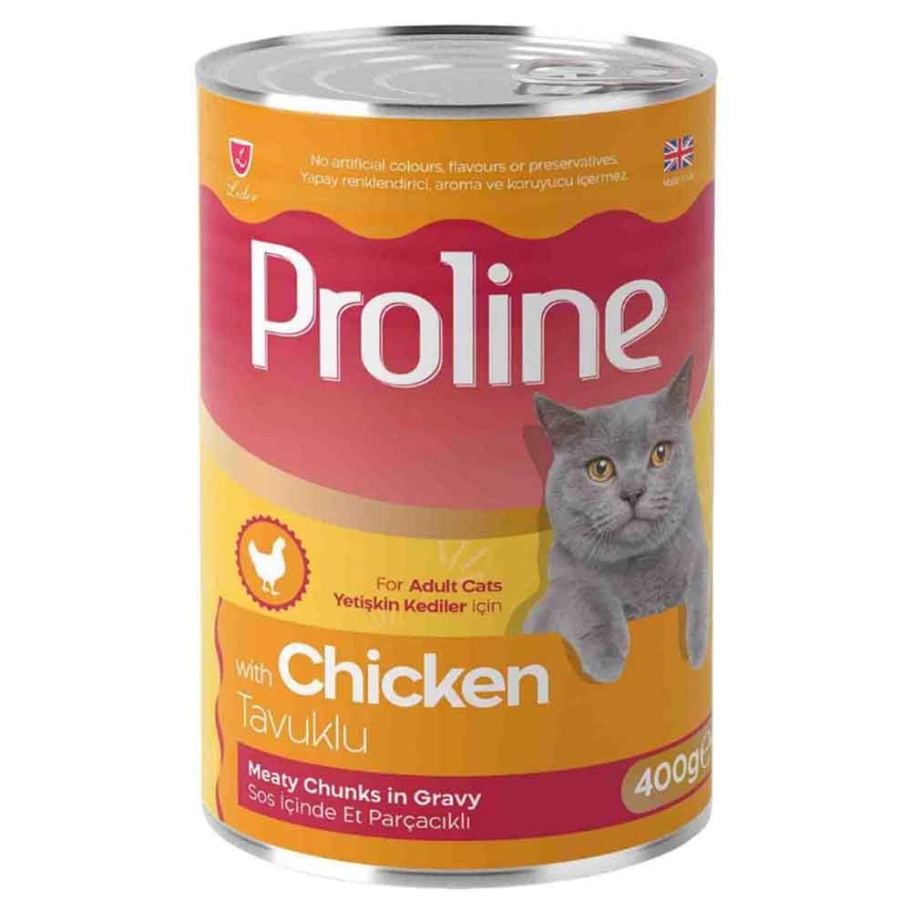 Proline Tavuklu Kedi Konserve Maması 400 Gr
