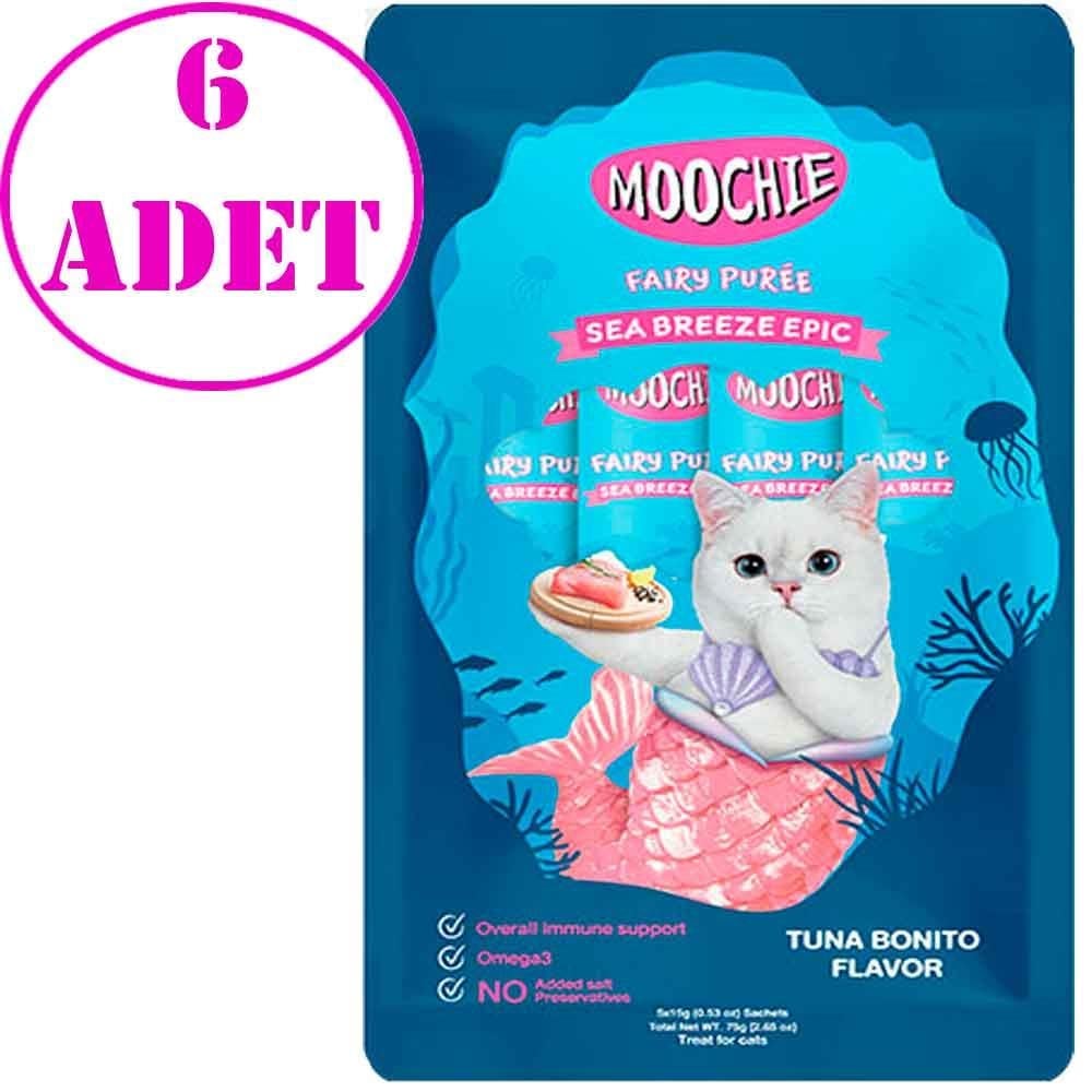 Moochie Sıvı Kedi Ödülü Ton Palamut 5x15 Gr 6 AD