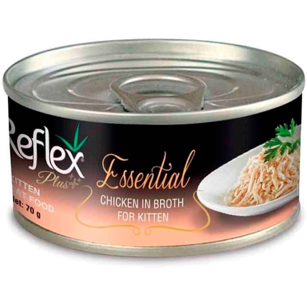 Reflex Plus Essential Yavru Kedi Konservesi Tavuklu 70 Gr