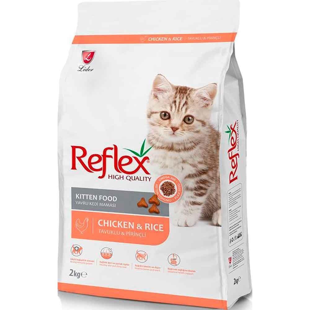 Reflex Kitten Tavuklu Yavru Kedi Maması 2 Kg