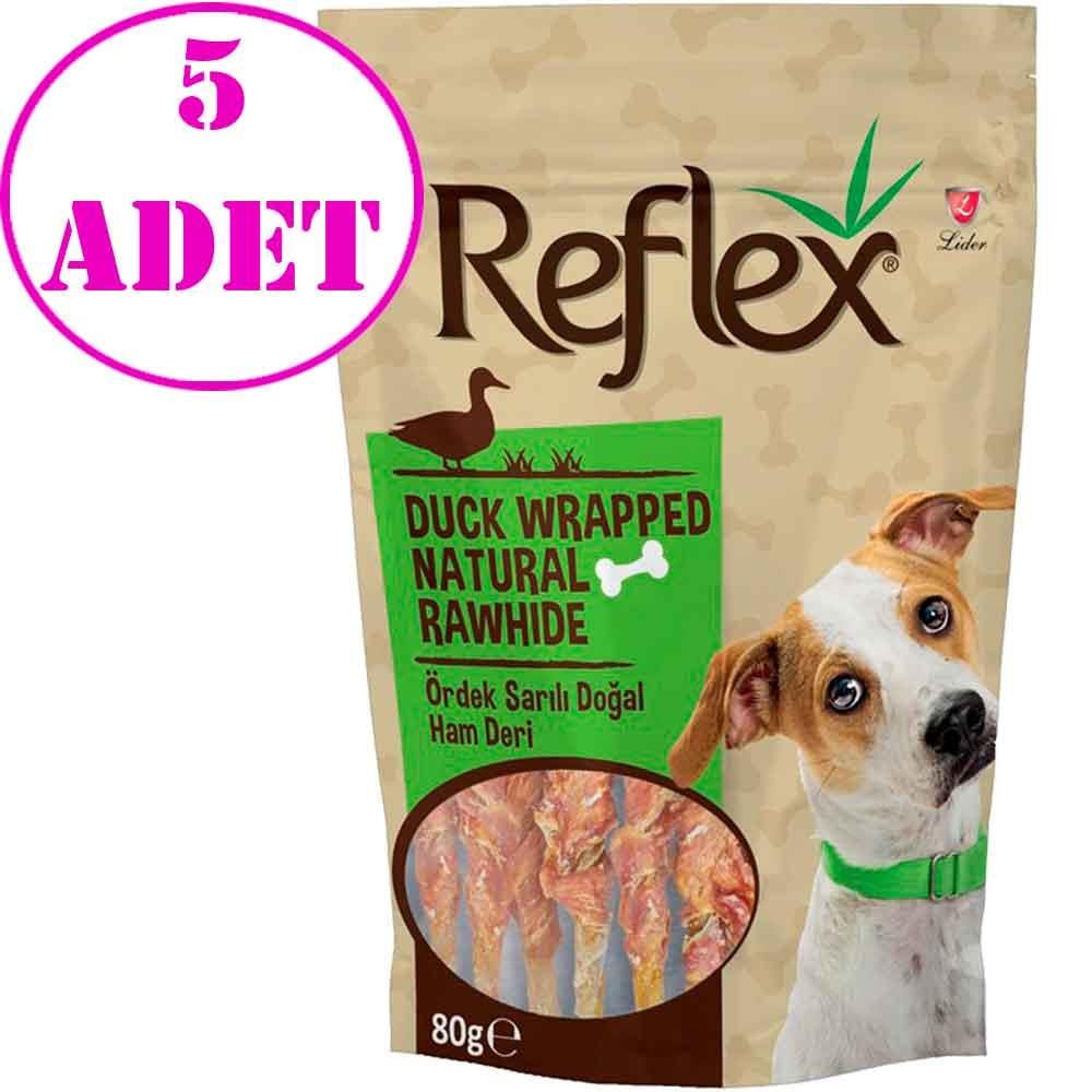 Reflex Ördek Etli Natural Kemik 80 Gr 5 AD