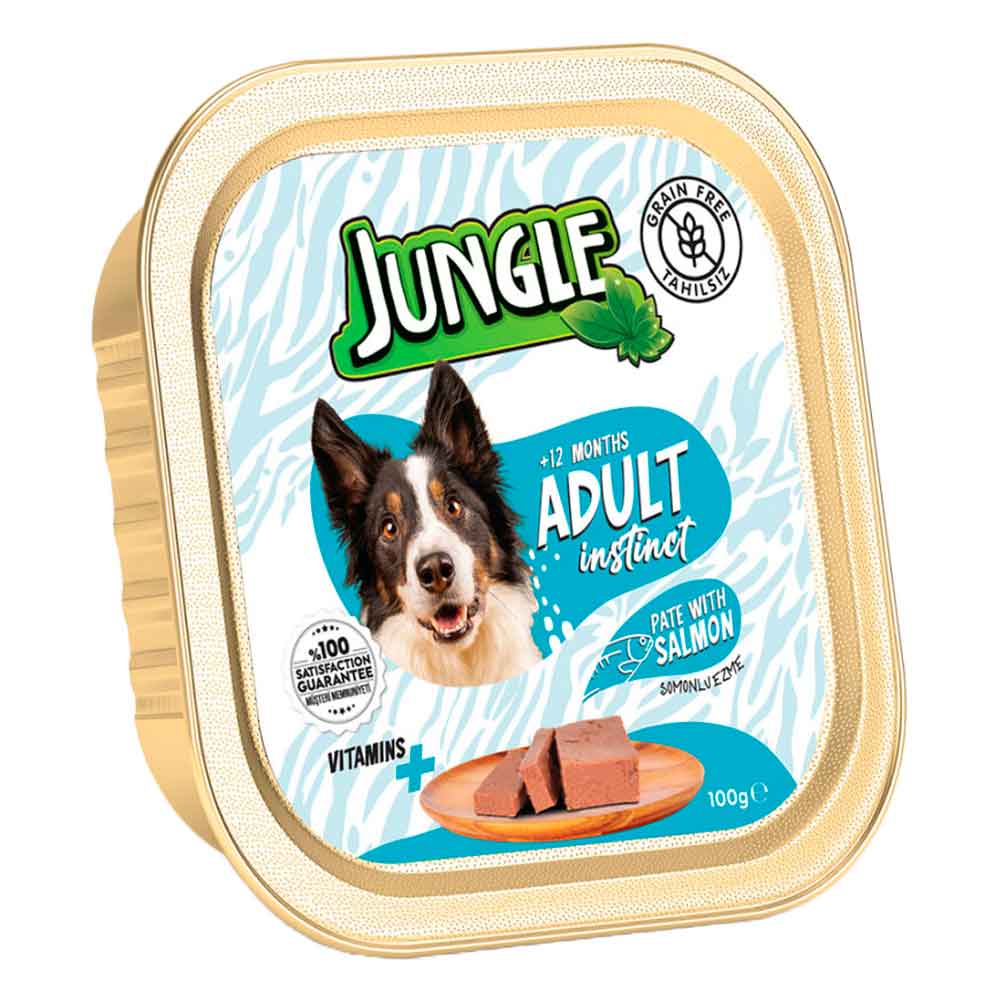 JUNGLE ADULT SALMON 100G