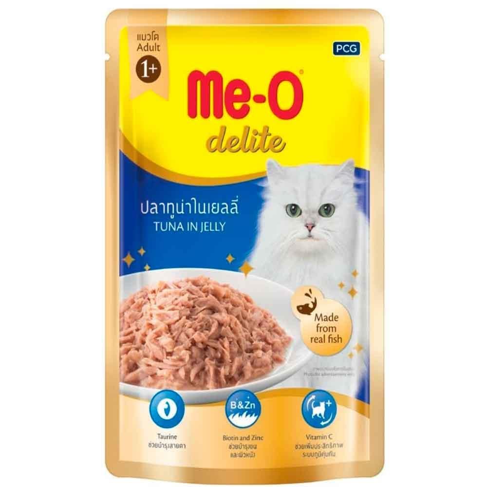 Me-O Delite Pouch Ton Balıklı Kedi Konservesi 70 Gr