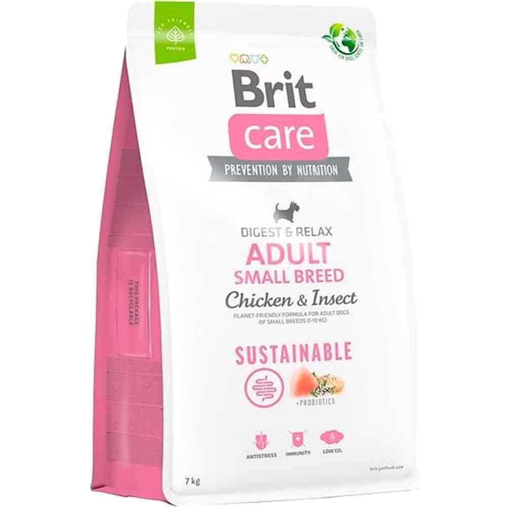 Brit Care Digest Relax Tavuklu Böcek Proteinli Küçük Irk Yetişkin Köpek Maması 7 Kg