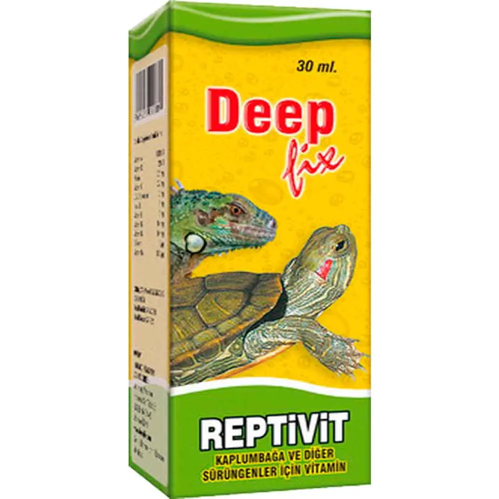 Deep Fix Reptivit Kaplumbağa Vitamini 30 Ml