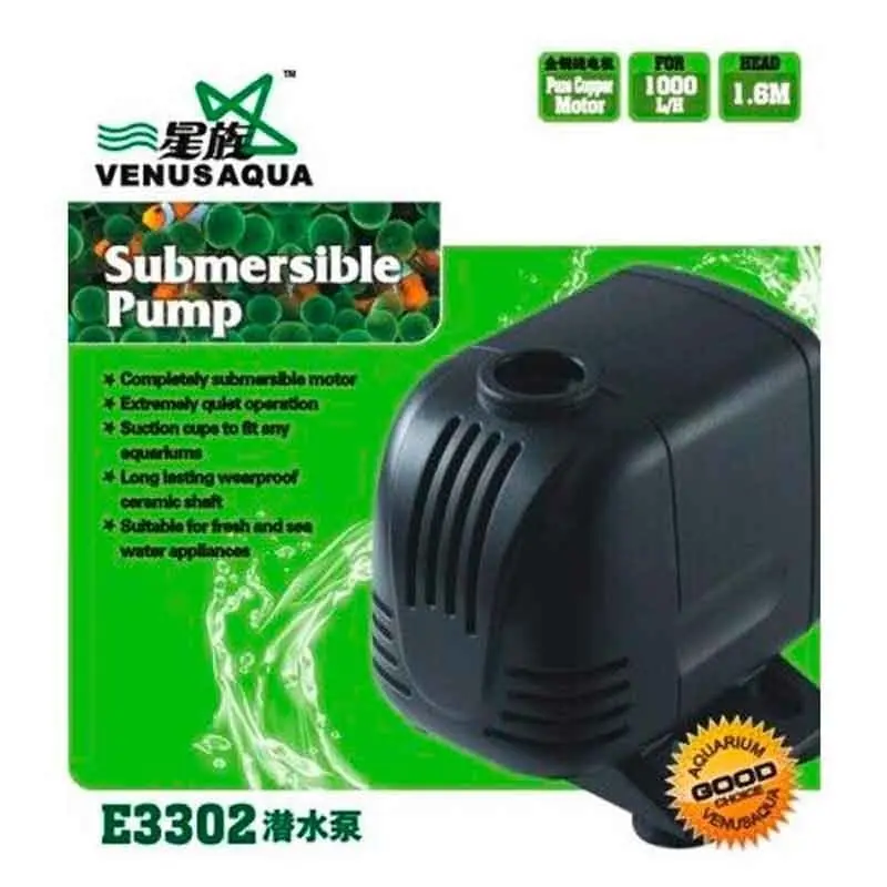 Venusaqua Akvaryum Kafa Motoru E3302 1000 L/S 18W