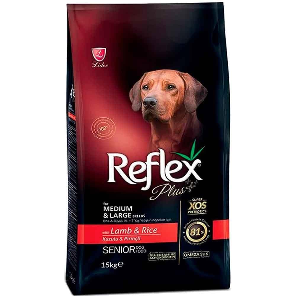 Reflex Plus Senior +7 Kuzulu Yaşlı Köpek Maması 15 Kg