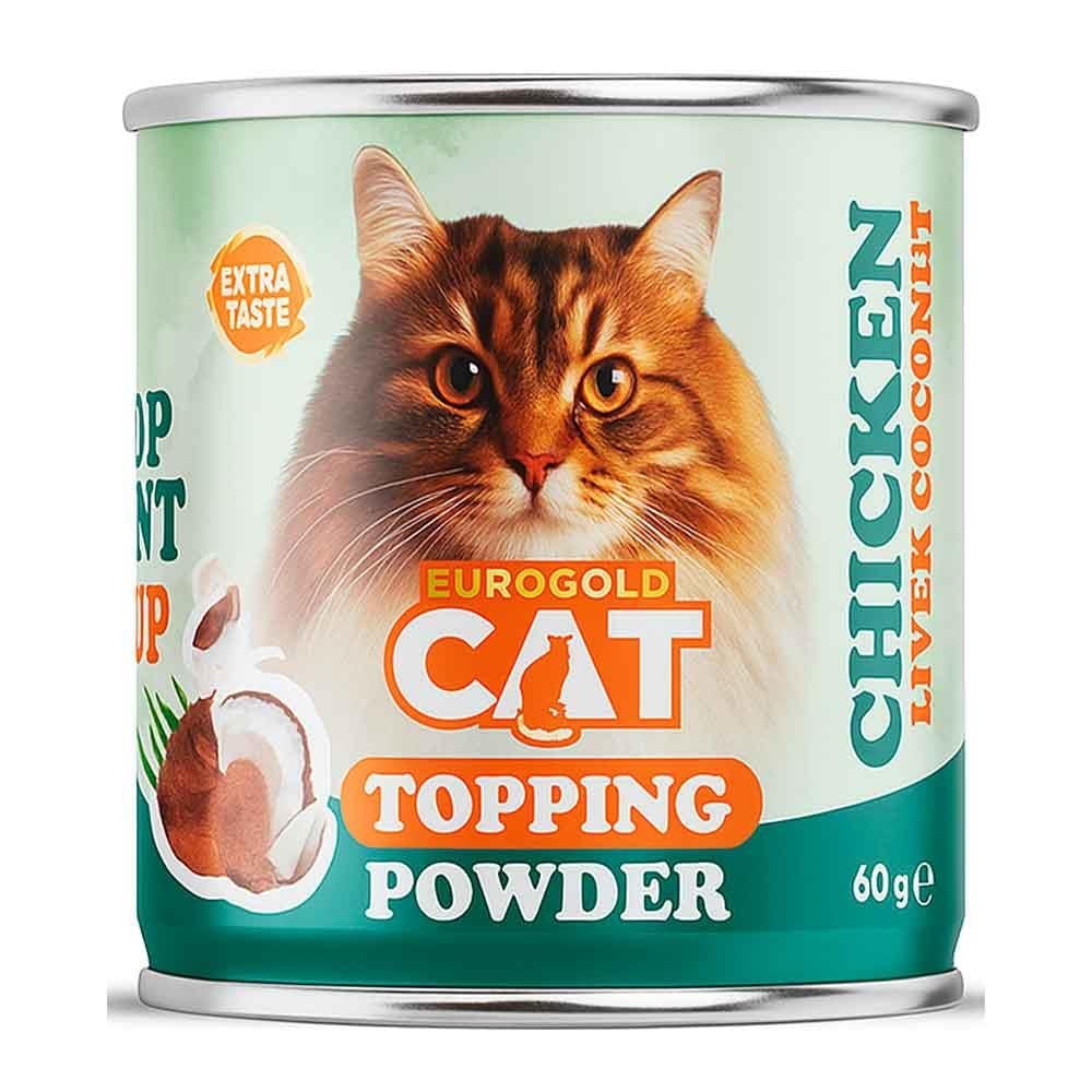 Euro Gold Cat Topping Tavuk Ciğerli 60 Gr