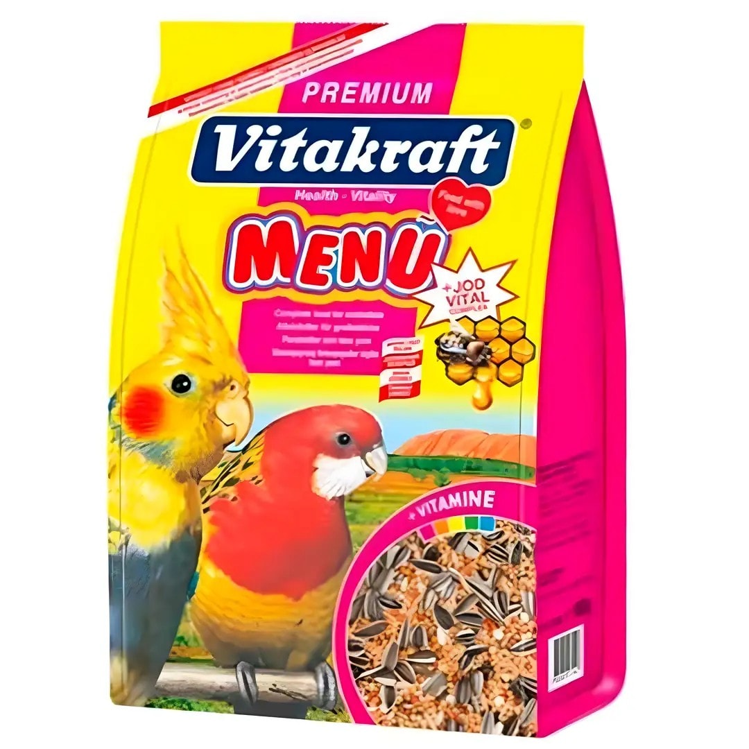 Vitakraft Premium Menü Jod Vital Paraket Yemi 1 Kg
