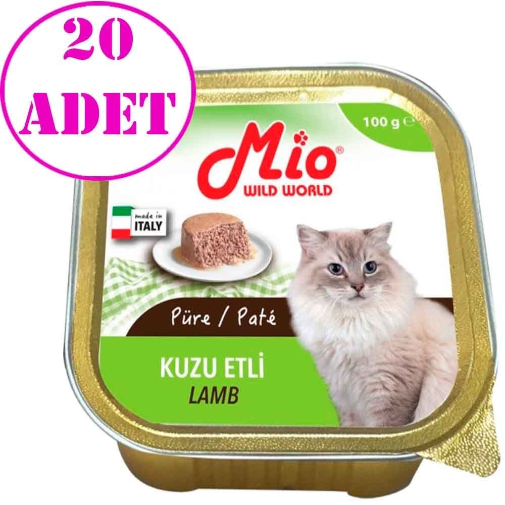 Mio Kuzu Etli Kedi Konservesi Püre 100 gr 20 AD
